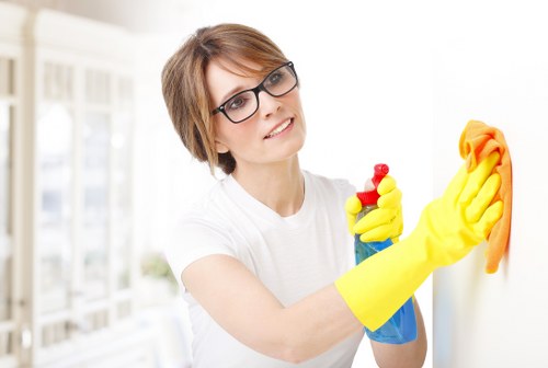 Professional upholstery cleaning in a Marylebone living room