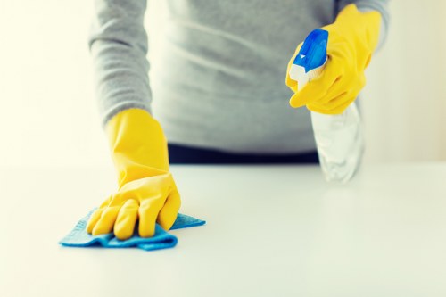 Load-based carpet cleaning estimate for a local property